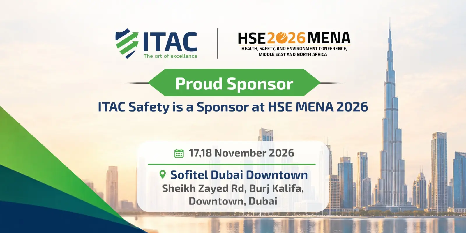 ITAC Safety - Proud Sponsor at HSE MENA 2026